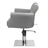 Hair system barber chair ber 8541 gray - BVShop