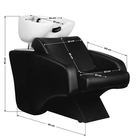 Hair system hairdressing wash unit c38 black - BVShop