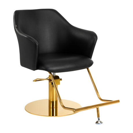 Hairdressing chair Gabbiano Marbella Black - BVShop