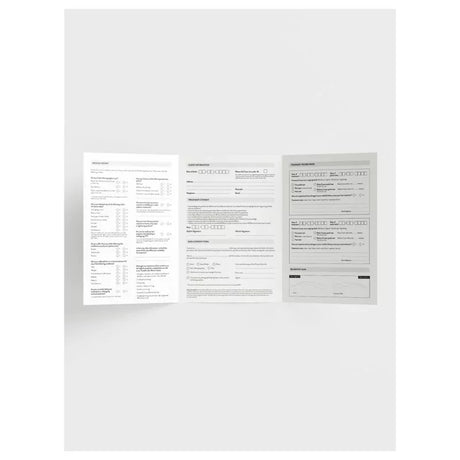 Tarjetas de Registro de Clientes HD Brows 30pcs