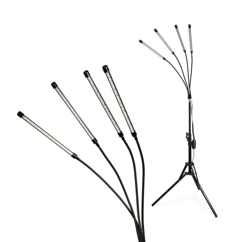 Luz infrarroja con 4 paneles