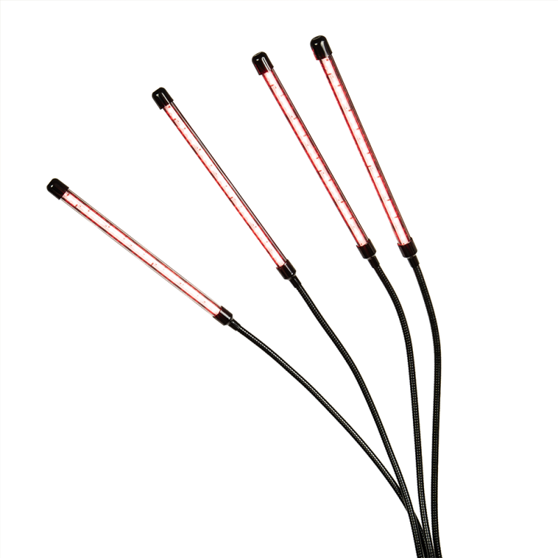 Luz infrarroja con 4 paneles