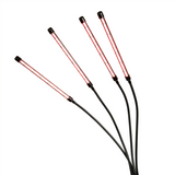 Luz infrarroja con 4 paneles