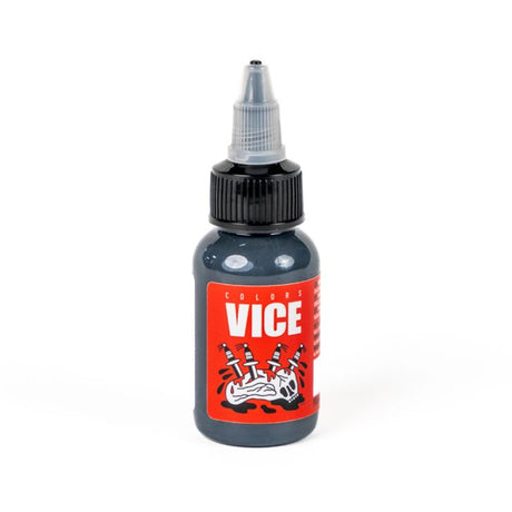 Vice Colors Obscure Grey 30ml dye bottle showing label and cap, used for hair coloring in professional or personal styling.