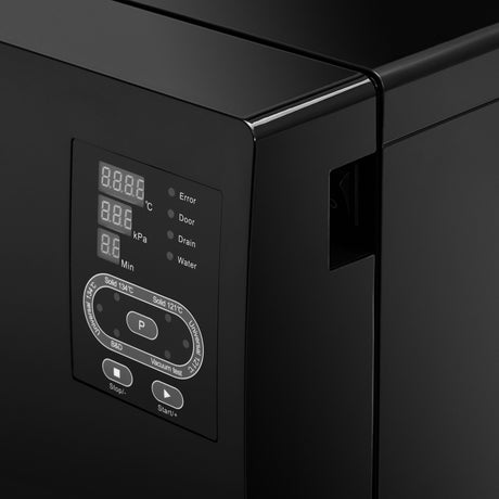 LAFOMED AUTOCLAVE STANDARD LINE LFSS08AA LED WITH PRINTER 8 L CL. B MEDICAL BLACK - BVShop