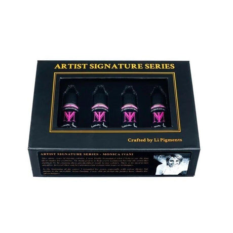 Monica Ivani Signature Series Pigments by Li Pigments Set 4x10ml - BVShop