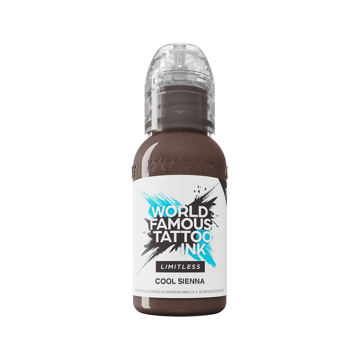 Tinta de Tatuaje Limitless Famosa Mundial Cinta Rosa Cool Sienna 30ml