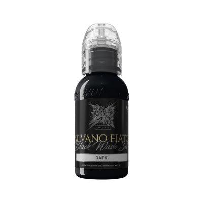 Tinta de Tatuaje Limitless Famosa Mundial Silvano Fiato Blackwash Dark 30ml