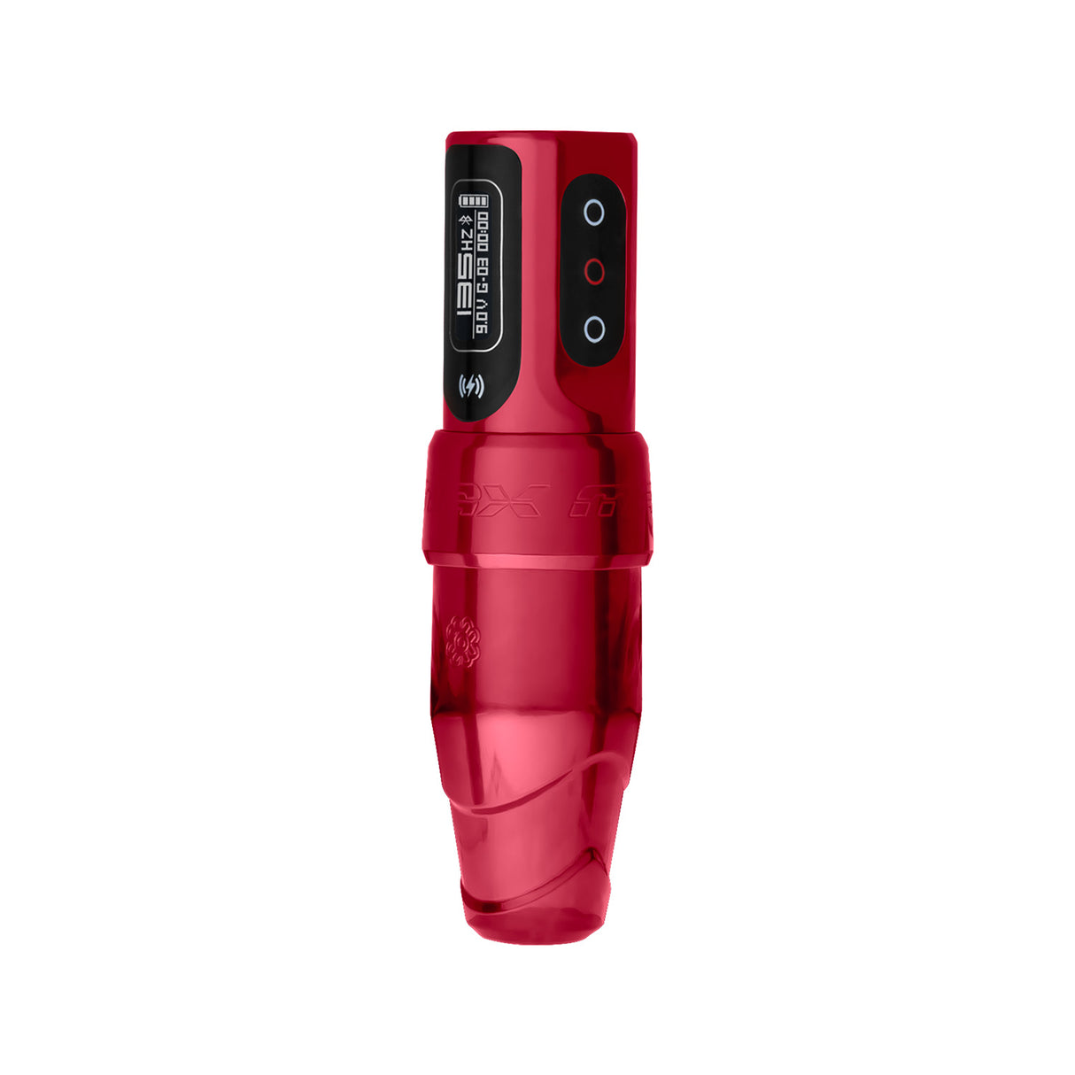 Microbeau Flux S Max con PowerBolt II simple o doble de 2.5 mm de carrera Rouge