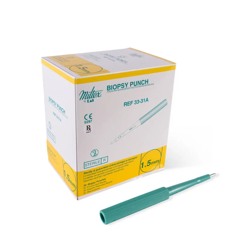 Miltex Punch Estéril para Biopsia Dermal 1.5mm
