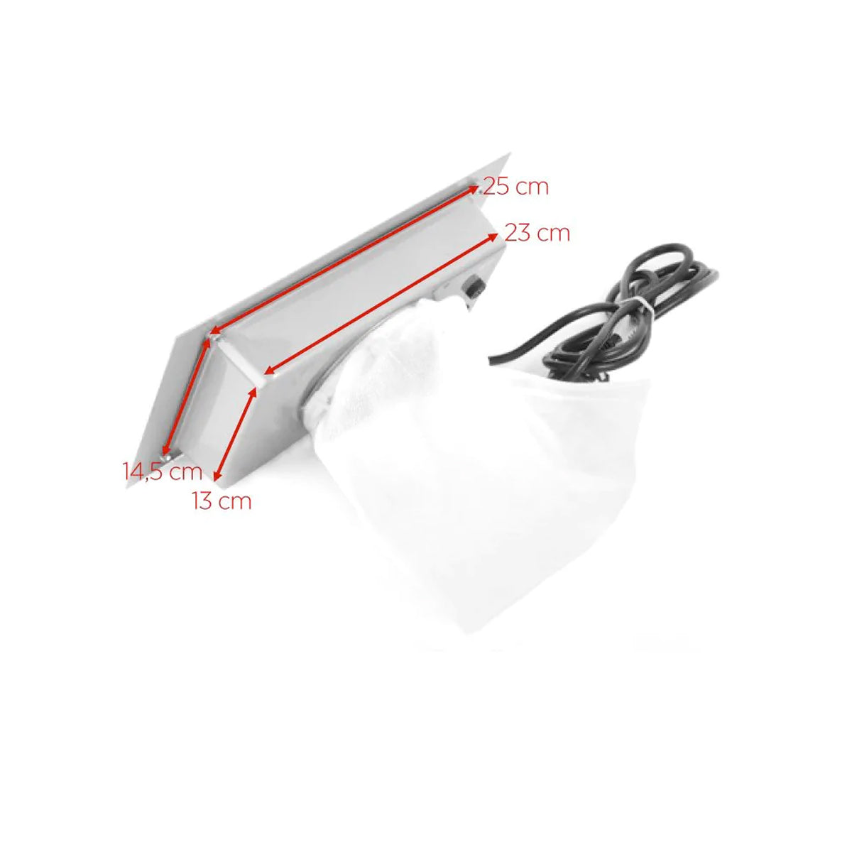 Momo S-41 built-in dust absorber silver - BVShop