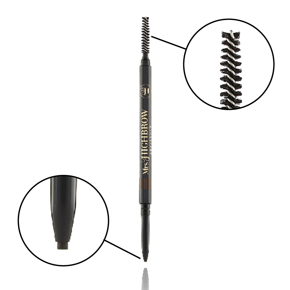 Mrs Highbrow Micro Brow Liner Ash Brown - BVShop