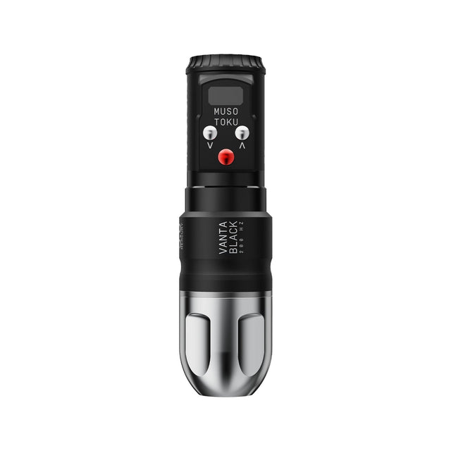 Musotoku Mercury Vanta Black wireless tattoo machine 3.8mm