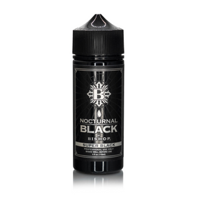Nocturnal By Bishop Super Black 118ml — botella sobre fondo blanco