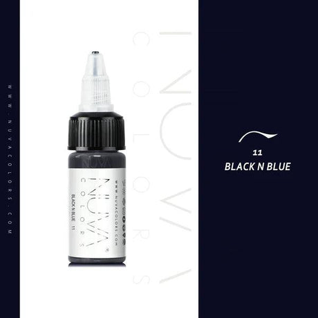 Nuva Colors Eyeliner Pigments 11 BLACK N BLUE 15ml - BVShop