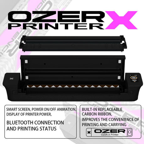 OZER X Wireless Thermal Stencil Printer - BVShop