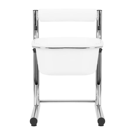 Pedicure tray with adjustable height, chrome - BVShop