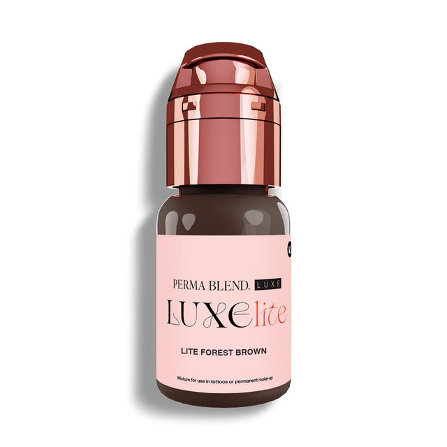 Perma Blend Luxe Lite Forest Brown PMU pigment 15ml bottle