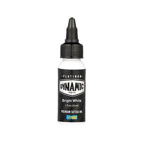 Platinum By Dynamic Tattoo Ink Bright White 30ml – BVShop