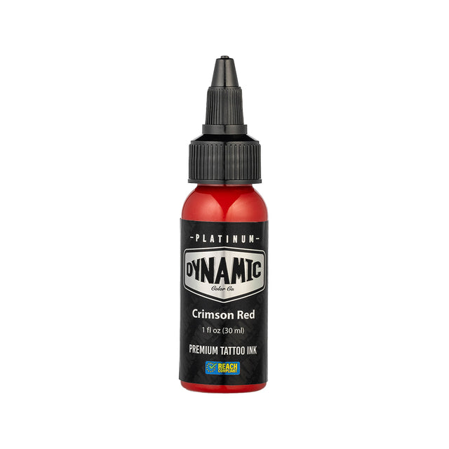 Platinum By Dynamic Tattoo Ink Crimson Red 30ml – BVShop