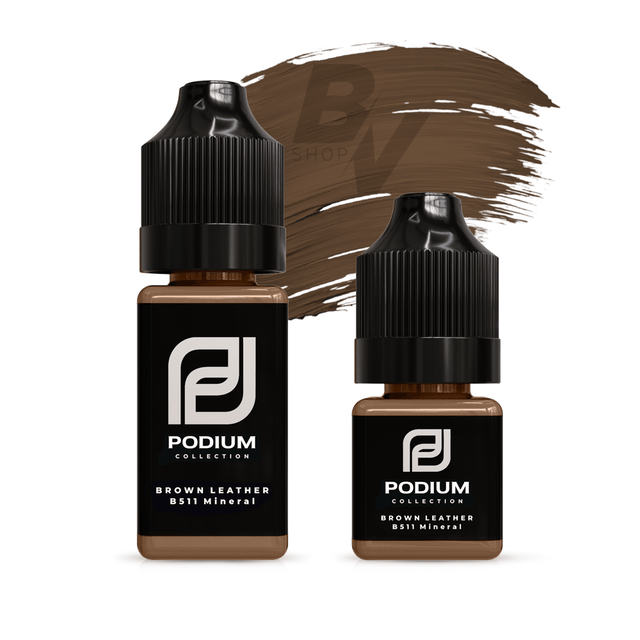 Podium Brown Leather B511 Pigment - BVShop