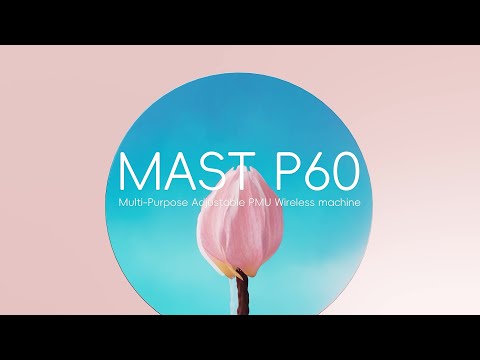 Máquina de Tatuajes Inalámbrica MAST P60 Edición Diamante Rosa