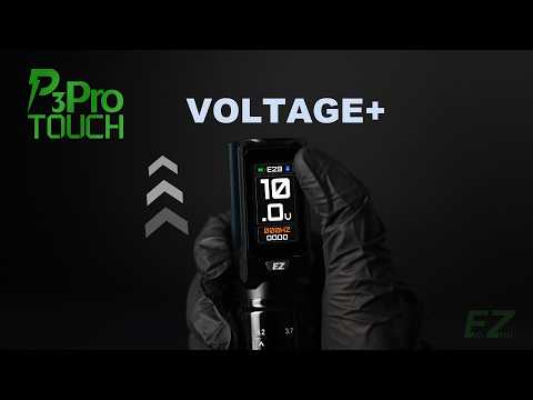 Máquina de tatuajes inalámbrica con pantalla táctil EZ P3 Pro Touch