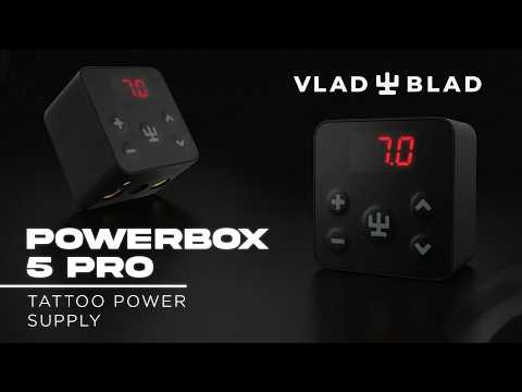 Fuente de alimentación para tatuajes Vlad Blad PowerBox 5 Pro