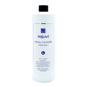 Rejuvi k Limpiador Facial 960ml – Botella, etiqueta frontal