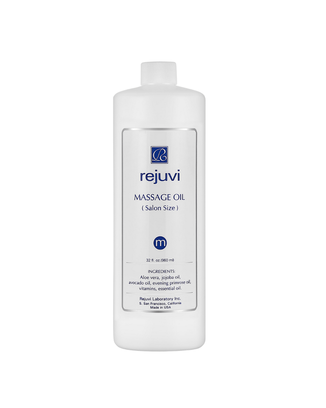 Rejuvi M Massage Oil 960ml pump bottle face and body massage oil