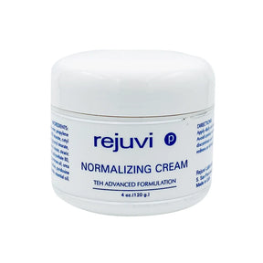 Rejuvi p Normalizing Crema Facial 120g – Tarro, etiqueta frontal