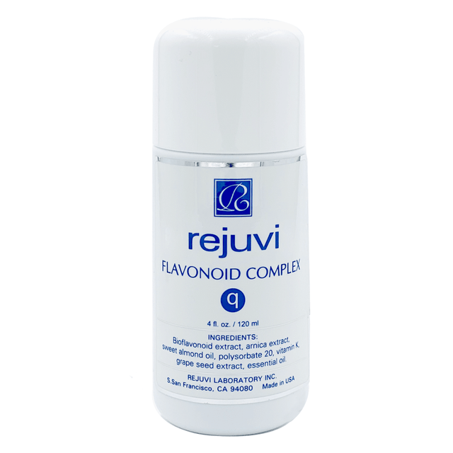 Rejuvi q Complejo De Flavonoides 120ml – Botella, etiqueta frontal