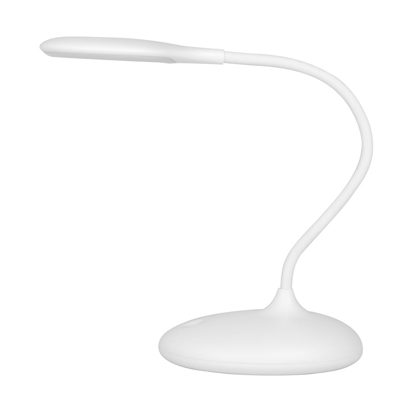 Ring led lamp snake on the desk white - BVShop