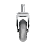 Roll Speed silver press-on stool wheel set of 5 pieces - BVShop