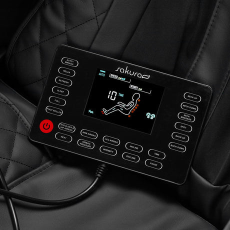 Sakura massage chair Standard 801 black and red - BVShop