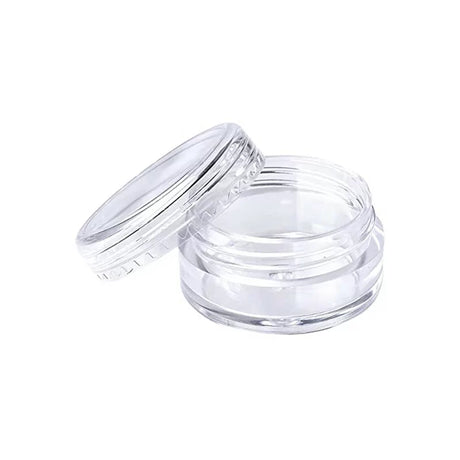 Screw-on plastic jar 3ml for PMU pigment and cosmetic storage