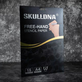 Skull DNA Freehand Stencil Paper 15 sheets - BVShop