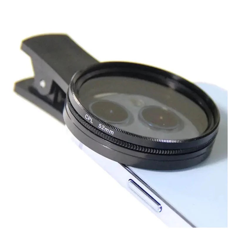 Lente de cámara para smartphone Tattoo 52mm CPL