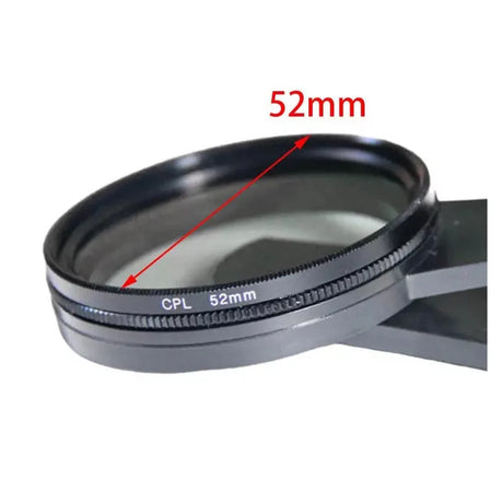 Lente de cámara para smartphone Tattoo 52mm CPL