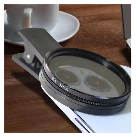 Lente de cámara para smartphone Tattoo 52mm CPL