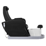 SPA ARMCHAIR FOR PEDICURE AZZURRO 016A BLACK WITH HYDROMASSAGE - BVShop