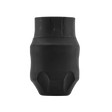 FK Irons Spektra Flux wide disposable rubber grip, 40mm diameter, shown in black with textured surface for comfortable handling.