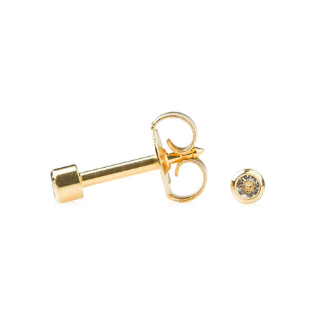 Pendiente Studex April Crystal con Bisel