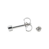 Pendiente Studex April Crystal con Bisel