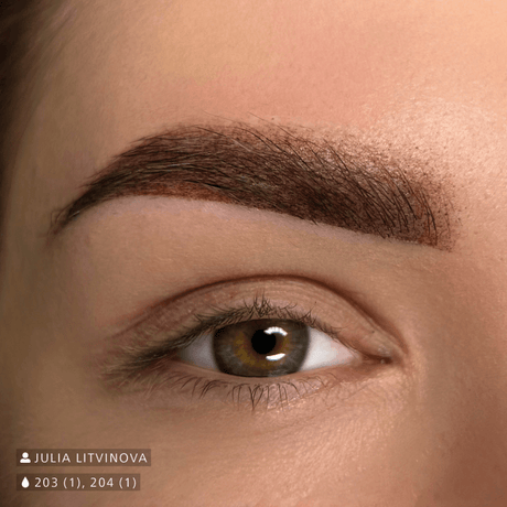 Swiss Color 204 Hazel Brown Eyebrow Pigment - BVShop