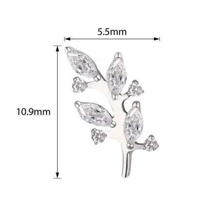 Titanium Ring Branch Shape - BVShop