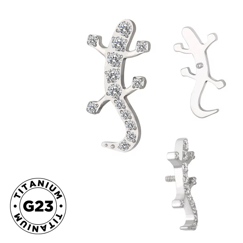 Anillo de Titanio Gecko