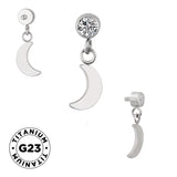 Anillo de Titanio Luna