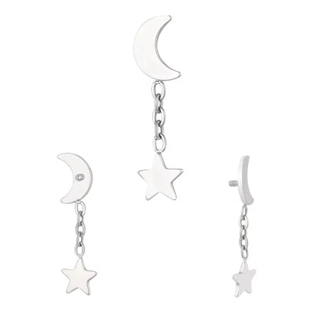 Anillo de Titanio Moonstar