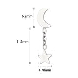 Anillo de Titanio Moonstar